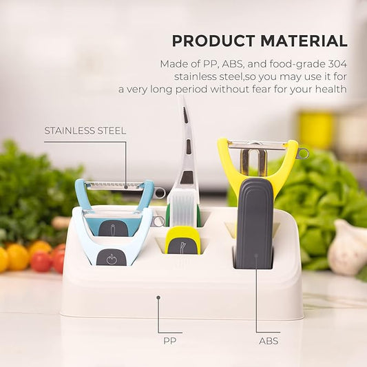 6 in 1 Peeler Set